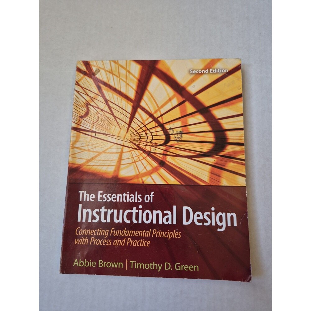 Essentials of Instructional Design 3rd Ed Paperback Magliaro Brown Textbook
